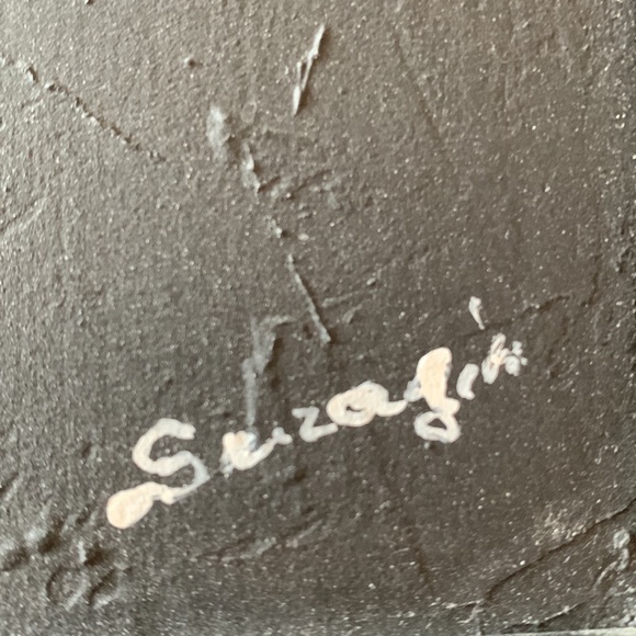 Clown in the Spotlight in Black Frame - Picture 3 of 4